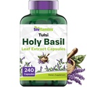 tnwitamin Holy Basil kapsułki (1,600 mg ekwiwalent - 240 kapsułki) 124; 8 Miesiące dostaw 124; AKA Tulsi 124; Może promować stres & Frustration Relief * 124; Adaptogenetic, & Ayurvedic Herb