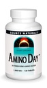 Źródło Naturals Amino Day - 20 Wolny formularz Amino Acids Wspiera jakość diety podczas odżywiania - 120 tabletek
