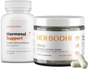 Meno & Hormonal Supplements Supplements - Menopauza Hormonal Balance for Women (60 Caps) & Hormone Balance Supplement for Women, PMS Supplement (60 Caps), 2 produkty