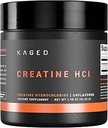 Puder Kreatywny HCl w klatce piersiowej, Unflavored, Muscle Building and Recovery Supplement, Opatentowana formuła, Wysoko rozpuszczalny proszek, 75 Słupki