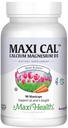 Maxi Health Wapń 1000 mg Suplement z Witaminą D3 (1000 j. m.) i Magnezem (500 mg) - kość, zęby i wspólne wsparcie dla mężczyzn i kobiet - 90 kapsułek