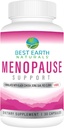 Najlepsza Ziemia Naturals Menopauza Wsparcie dla Hot Flash, Mood Swings, nocne poty, Zdrowy poziom hormonu i więcej. Wykonane z czarnego Cohosh, Chasteberry & More