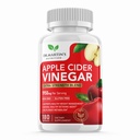 Pure 1950mg Jabłko Cydr Suplement ocet 124; 180 Kapsułki X124; No Sour Taste X124; Pigułki do zdrowego metabolizmu, Bloating & Energy Xion124; Detox & Disease Support X124; Non-GMO, Gluten Free Xion124; 100% Natural & Raw