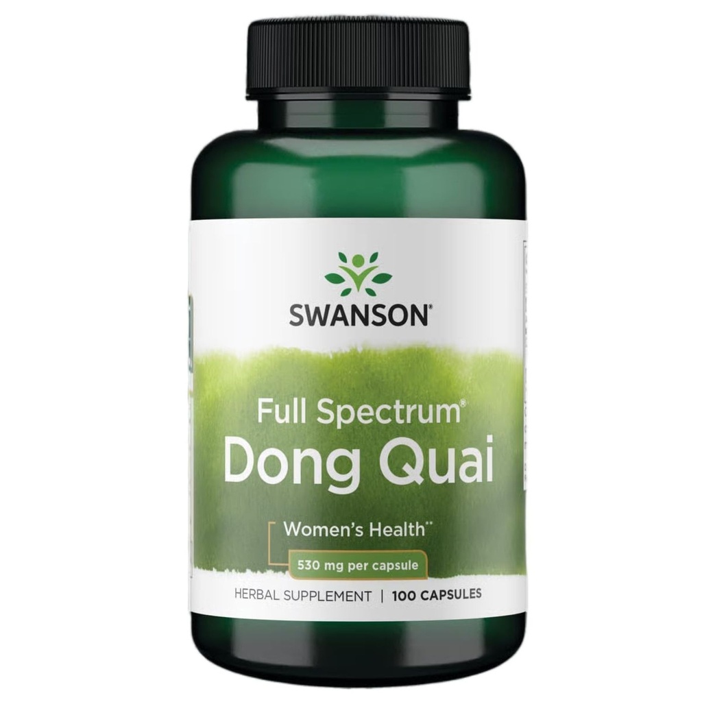 Swanson Dong Quai 530 Miligramy 100 kapsułek