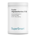 Supersmart - Fructo Oligosaccharides Powder (Prebiotics FOS) - Oligofruktoza Inulina - Fiber Supplement - Intestinal Flora & Gut Health - Digestive Support Department 124; Non-GMO & Gluten Free - 200 g