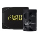 Sports Research Creature Monhydrate and Sweet Waist Trimmer - Czarny i żółty (mały)