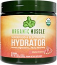 Organiczny Hydrator Mięśnie 124; Naturalny proszek elektrolitowy dla szczytowej wydajności i odzysku - Arbuz Flavor, 20 Sługi