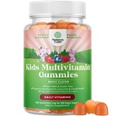 USDA Organic Kids Multivitamin Gummies - Wegan Organic Multivitamin dla dzieci 2 + z 14 Esential Vitamin i Minerals - Daily Gummy Multivitamin Vegan Nut Free & Non-GMO (120 Count)
