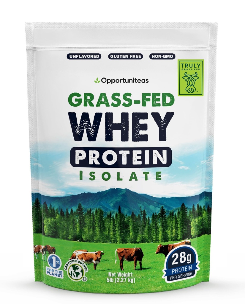 Okazjonalne spożycie sera z serwatki w proszku - Proszek bez flawored 28g białka bez sztucznych słodzików, Krowy bez hormonów, Nie GMO - 5lb