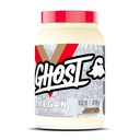 GHOST Vegan Protein Powder, Czekoladowe mleko zbożowe - 2lb, 20g białka - Pea na bazie plantacji i Organic Pumpkin Protein - Post Workout & Nutrition Shakes, Smoothies, & Pieczenie - Soy & Gluten- Free