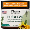 Intensywne Hemorhoid Leczenie 100% Naturalne Hemorhoid krem & Fissure Ointment Control Organic Lavender Arnica Witch Hazel Szybkie gojenie maksymalnej mocy, Najlepiej z Thena Sitz kąpieli Soak dla kobiet