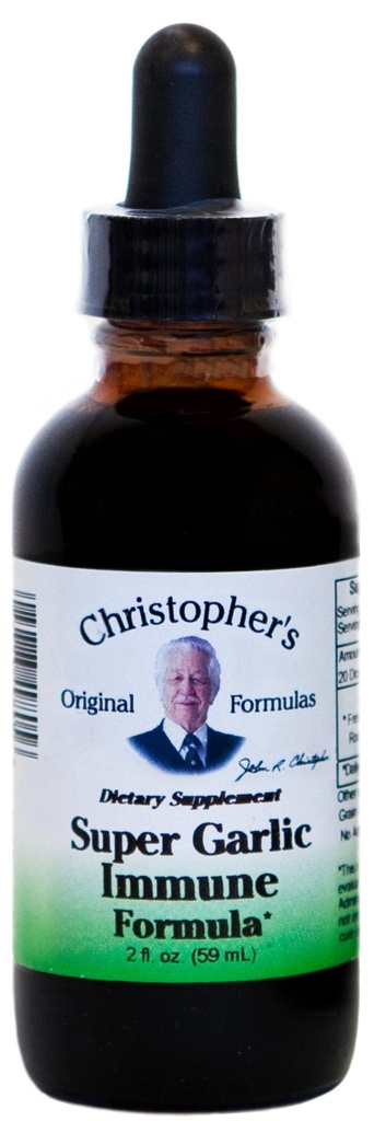 Dr CHRISTOPHER 'S, Heal Super Czosnek immunologiczny - 2 oz