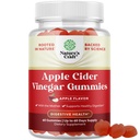 Jabłko Cydr Gummies ocet dla utraty wagi - Cleanse & Detox Gummies dla Gut Health, Bloating & Energy Support - ACV Przeżuwa z witaminą B12, B6 i granatem do lepszego metabolizmu - 60