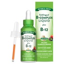 Natural 's Truth Sublingual B Complex XI124; with B12 XI124; 2 Fluid Ounces XI124; Berry Flavor XI124; Vegan, Non- GMO & Gluten Free Supplement