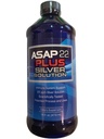 American Biotech Labs - ASAP 22 Plus Silver Solution - Wsparcie systemu immunologicznego, 22 ppm Silver Solution Dietetic Supplement - (16 oz)
