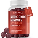 Gummy z tlenkiem azotu dla mężczyzn i kobiet z L- argininy i korzenia buraków - NO Gummies for Endurance and Recovery - 90 Count - Green Apple and Cinnamon Flavor - Wegan, Non-GMO, 1 Miesiąc dostaw