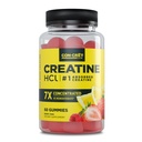 CON- CRET Creature HCl Gummie dla mężczyzn i kobiet 124; Mięśnie, Kognitive, Cellular Energy Support 124; Brak wzdęcia lub skurcze 124; USA Made 124; Berry Zing (60 Count)