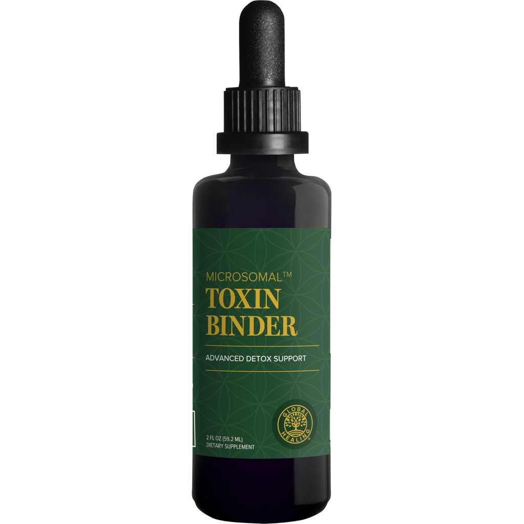 Global Healing Center - Microssomal Toxin Binder - Detox Support - 2 Fl Oz