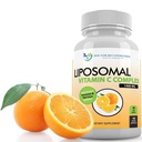 Liposomal Vitamin C 1400mg Per Serving - 180 Veggie Capsules High Absorption Ascorbic Acid, Lypo-Spheric Vitamin C Complex Immune Support Supplement with Powerful Antioxidants and Collagen Booster