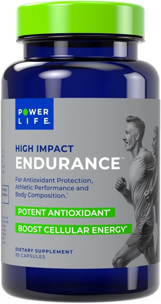 POWERLIFE Wysoka wytrzymałość na uderzenia Astaksantyna i suplement Suppletic Athletic Performance Supplement, 30 kapsułki