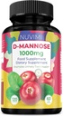 D Mannose 120 Kapsułki - 1000 mg na dawkę - Suplement diety Pomaga Promować Trakturę moczową Zdrowie - Naturalna Vegan UTI Defense
