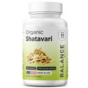 Organic Shatavari 1200mg, 60 Kapsułki - Lactation Support Vitamin, Hormonal Balance for Women, Asparagus Racemosus Root
