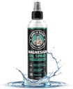 Trener Soak Magnezu Oil Spray z MSM - 8oz, Extra Magnezu Chloride Siła, 100% Czysty Spray Topical for Feet & Body, Unscented - Made in USA