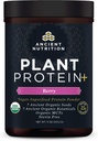 Ancient Nutrition Plant Based Protein Powder, Protein roślin +, Berry, Organic Vegan Suplement Superfoods, 15 g Białko na serwowanie, Wielki do shake protein, Gluten Free, Paleo Friendly 12 Sługi