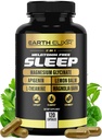 Eliksir ziemski 4- in-1 Pomoc na sen (120 Czapki) w / Apigenin 50mg, Glycinat magnezu 200mg, L Theanine 200mg & Valerian Root for Sleep Aid 300mg XI124; Suplement Apigeniny do Sleep XI124; Pigułki senne