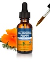 Herb Pharm Certified Organic California Poppy Liquid Extract for Calming Nerwowy System Wsparcia - 1 unce