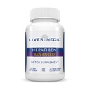 Hepatiben Liver Detox Cleanse, Non-GMO, w / Naprawa pokarmowa. Naturalny suplement do wątroby w / Tistle mleka, Silybin, NAC, Cholina, Turmeric, Berberine, L- Glutathione 60CT