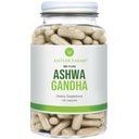 Antler Farms - 100% Pure Ashwagandha Root and Ashwagandha Root Extract, 130 Capsules, 1200mg - Standaryzowane do 5% z anolidami, Enhances Mental Performance, Energy, and Immunity