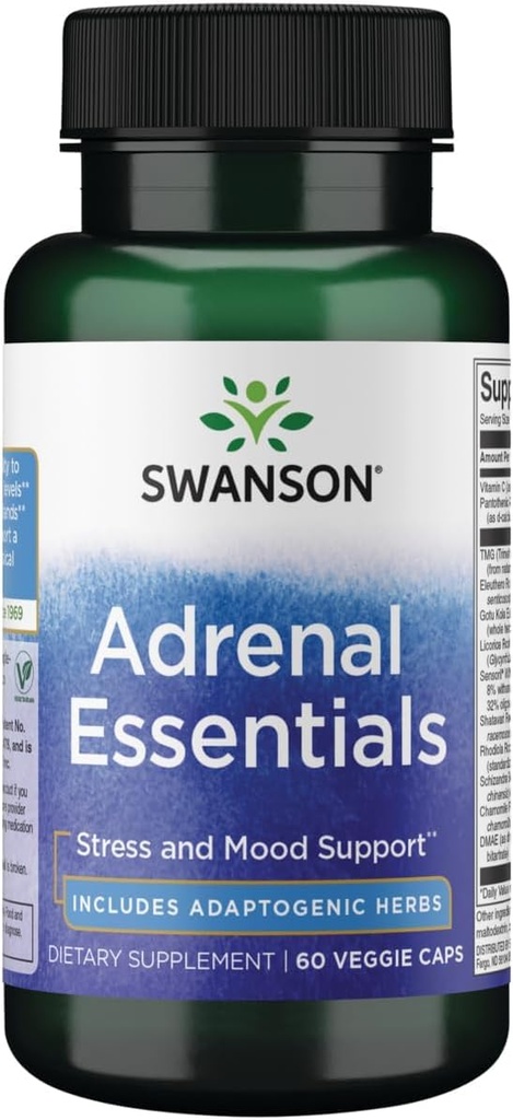 Swanson Essentials Nadnercza 60 Kapsułki