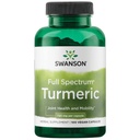 Swanson Full Spectrum Turmeric - Suplement ziołowy wspierający wspólne zdrowie i mobilność - Naturalna formuła wspierająca zdrowie pokarmowe - (100 kapsułek, 720 mg każdy)