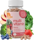Zahler Multivitamin Beauty, Daily Multivitamin + Support skóry włosów i paznokci, dla kobiet i mężczyzn z żelaza, Certified Kosher, 60 Kapsułki