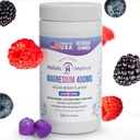 Magnezu Gummies Citrate - Bezcukrowe, Wegańskie i Non- GMO dla lepszego snu i relaksacji - No Sugar Alcohol - Suplement magnezu dla dorosłych, nastolatków i dzieci - Mieszane Berry - 240 Chews