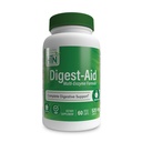 Digest- Aid Assistance 124; Complete Digestive Enzym Formula z Prei Probiotic Assistance 124; Disesting & Nutricent Absorption Support Assistance 124; Fast Assistance Discomfort Relief Assistance 124; Non-GMO Assistant 124; by Health Thru Nutrition (Pack of 60)