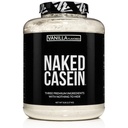 NAKED Casein - Vanilla Micellar Casein Protein - 5 funt luzem, GMO-, Gluten- Free, Soy- Free, Preservative- Free - Stymulacyjny wzrost mięśni - Poprawa odzyskiwania - 61 Sługi