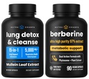 Kompletne wsparcie dla układu oddechowego i metabolizmu: Lung Cleanse & Berberine Duo