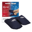 Rapid Relief Hot and Cold Therapy Slippers for Opuchnięte i Bolesne Stopy - Szybkie i skuteczne Relief dla neuropatii, Chemioterapia i Cukrzyca Foot Relief, Opuchnięte Stopy Remedy