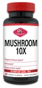 Olympian Labs 10X Mushroom Supplement Kapsułki - Kompleksowa formuła wspierająca system immunologiczny, Przeciwutleniacz, Zdrowie mózgu - 60 Kapsułki (30 Słupki)