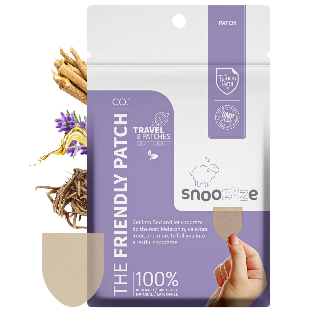 Łaty nooze, Przyjazna Łata nooze, 8 Łat, Wellness Travel Essentials Patch