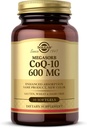 Solgar Megasorb CoQ- 10 600 mg, 30 Softgels - Promotes Nerwowy System Zdrowia - Coenzym Q10 Suplement - Zwiększona absorpcja - Gluten Free, Dairy Free - 30 Służenie