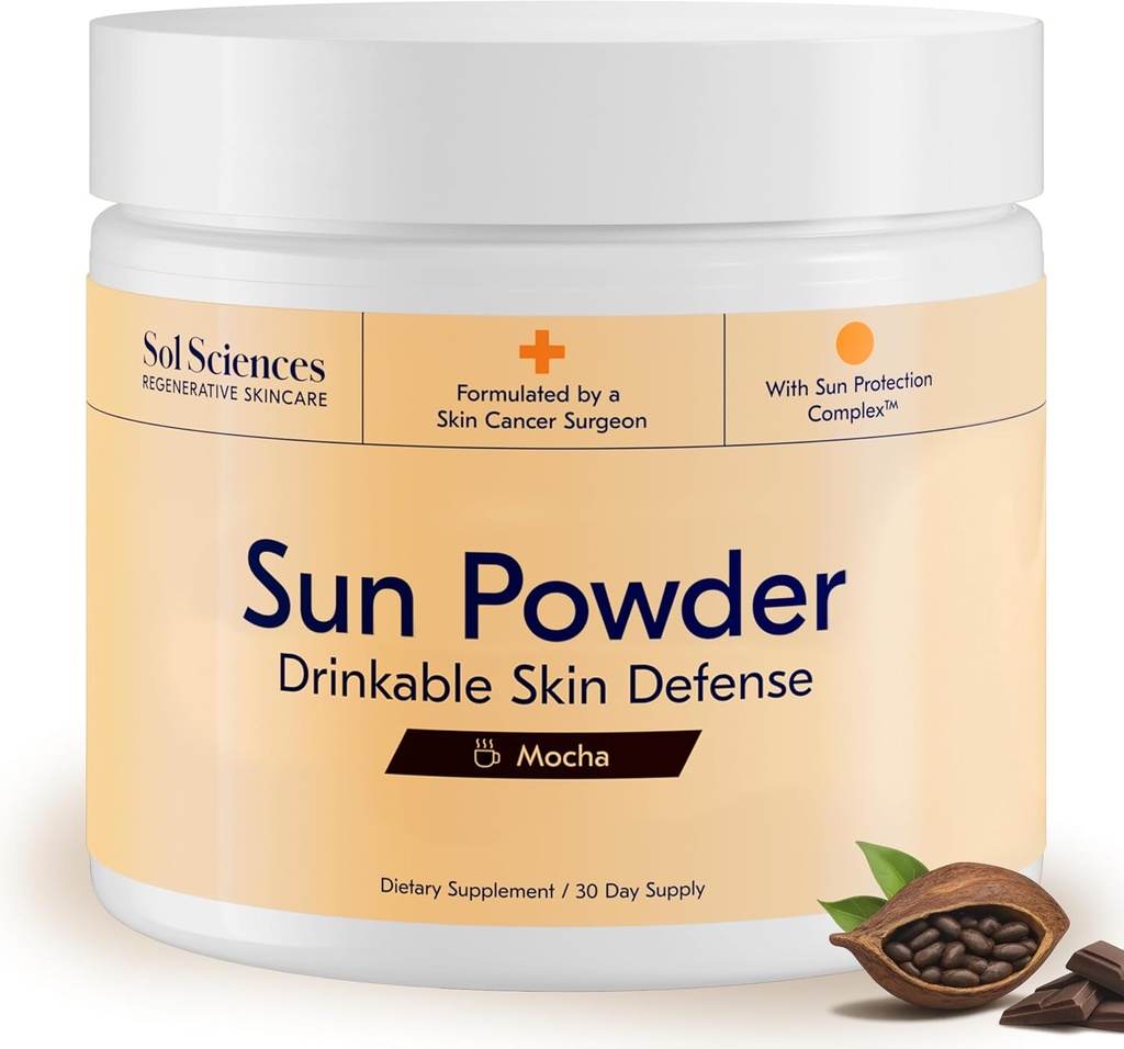 Mocha Skincare Supplement Supplement - 3- in-1 Formuła, 30 Służenie