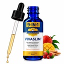 Prosta obietnica VivaSlim - Płynny suplement z Maca Root, Rhodiola Rosea & African Mango - Obsługuje Metabolizm, Apetite Control & Weight Management - 2 fl oz