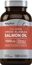 Pipping Rock Wild Alaskan Salmon Fish Oil 124; 1000mg XI124; 180 Softgels XI124; Supplements for People XI124; Omega-3, EPA i DHA XI124; Non-GMO and Gluten Free