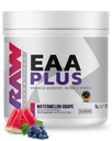 RAW EAA Plus, Amino Acids Powder, Watermelon Grape (30 Servings) - Wstępne ćwiczenia Amino Energy Powder for Advanced Endurance, Recovery & Lean Muscle Growth - BCAA Amino Acids Supplement for Men & Women