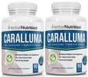 Herbal Nutrition Caralluma Fimbriata 180 Kapsułki Dwa Butelki Maximum Strength 10: 1 Ekstrakt Stosunek 1200mg All- Natural Diet, Energy, Endurance and Weight Management Supplement