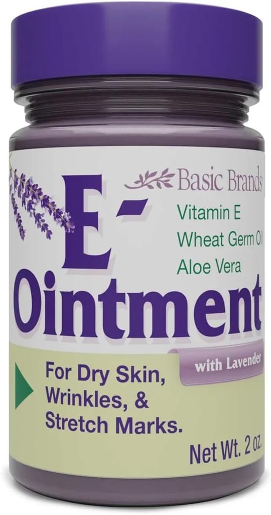Basic Brands Witamina E Maść Lawenda 2 oz