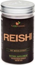 Noomadic Reishi Mushroom, 60 kapsułek, 500mg każdy, Ogólne Wellness & długowieczność, Ekstrakt gorącej wody, Fruiting Ciała, 30% Beta- D- Glukan